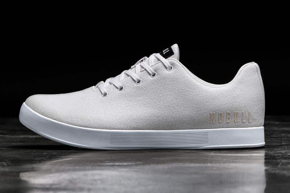 Trainers NOBULL Homme Blanche - Chaussures NOBULL Canvas,France (4562-TXPDC)